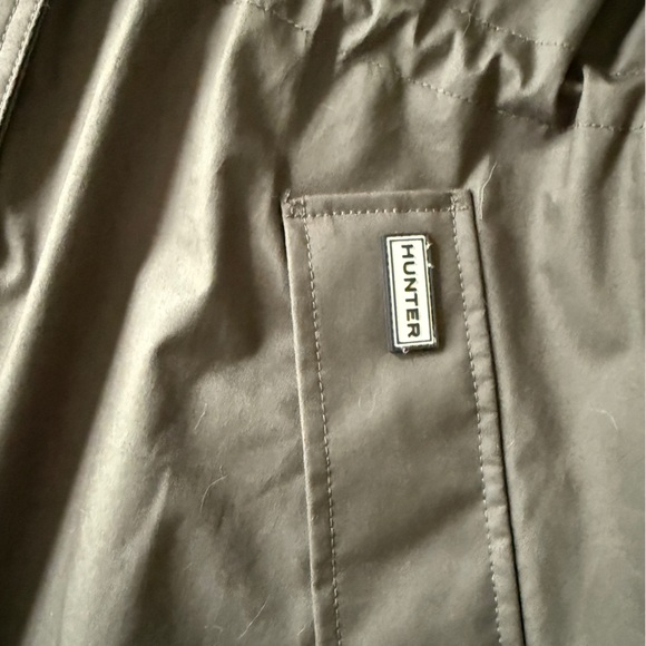 Olive Green Women's Hunter Rain Jacket - Picture 5 of 6